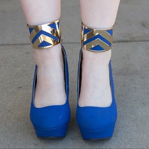 Rue 21 Qupid Blue Heels